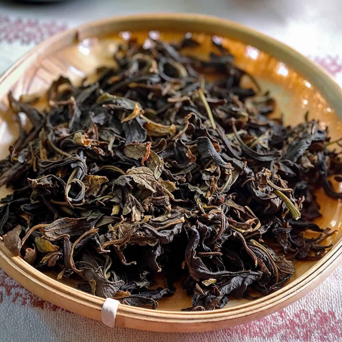 Gundruk fermented greens